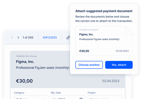 EasyBiz propose le justificatif de paiement correspondant à une transaction