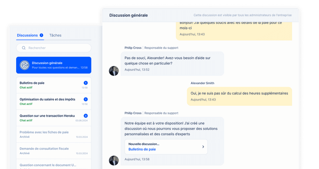 Discussion avec un expert paie EasyBiz